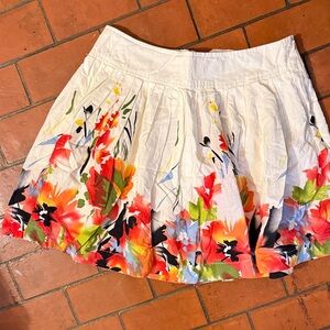 Floral Women's Skirt - cotton w lining